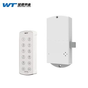 Keyless kỹ thuật số <span class=keywords><strong>9</strong></span> chữ số đen màu trắng tủ locker khóa cho kim loại bằng gỗ tủ - Product Image 3