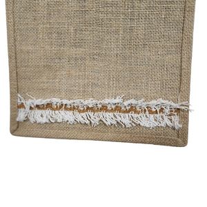 Bolsa de Almuerzo de Yute Personalizada al por Mayor de Gemini: Bolsas de Compras Ecológicas y Reutilizables de Fibra Natural - Product Image 2