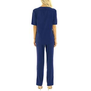 Uniforme d'hôpital pour femmes, tissu dobby en coton confortable personnalisé 2025, détection des aiguilles, logo OEM, accessoires - Product Image 5