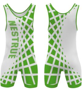 ชุดบอดี้สูทนักมวยปล้ำสีดำสำหรับผู้ชายและผู้หญิง - Product Image 1