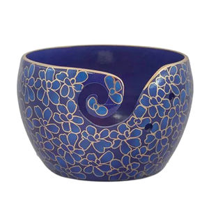 Vente en gros de fournitures artisanales de couleur grise en aluminium, support de bol de rangement Portable pour Crochet à tricoter - Product Image 3