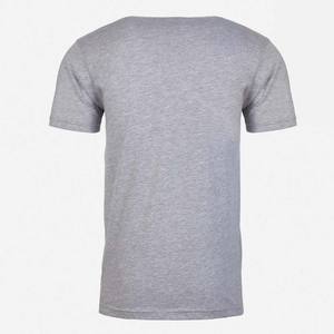 Nouvelle chemise d'été pour hommes T-shirt à col en V de couleur unie - Product Image 2