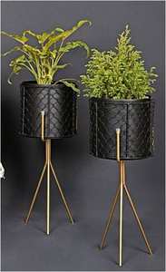 Macetas de Hierro Cromadas de Estilo Moderno Personalizadas, Macetas de Flores de Primera Calidad para Interiores y Exteriores, Hogar, Jardín, Bodas, el Mejor Diseño - Product Image 6