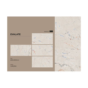 600x1200mm Mármol blanco Porcelanato Baldosas 60x120 Porcelana Cerámica Carreaux De Sol para uso interior - Product Image 1