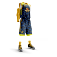 Vente en gros OEM ODM, uniforme de basket-ball pour hommes personnalisé, respirant, antibactérien, séchage rapide, broderie sublimée, marque personnalisée