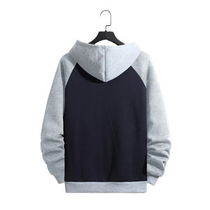Sweat à capuche pour hommes avec design du fabricant personnalisé pull-over épais et chaud à la mode vêtements d'hiver décontractés vêtements de rue pour activités de plein air - Product Image 2