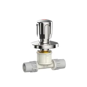 Super quality Italian Shut-off valve in polymeric material for multilayer pipes patented safety