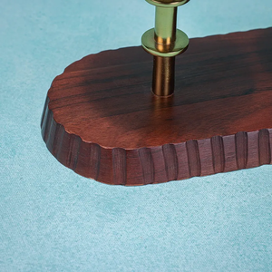 <b>Top</b> Selling Metal T-Light Holder Vintage Design With Wooden Base for Home & Christmas Decor Metal Tea Light Holder Handmade 2025 - Product Image 2