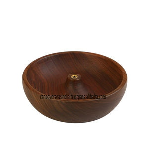 Handmade High Quality Round Wooden <b>Incense</b> <b>Holder</b> <b>Stick</b> Neatly Keeps Ash <b>for</b> Home Office Sacred Spaces Aromatherapy Diffuser - Product Image 3