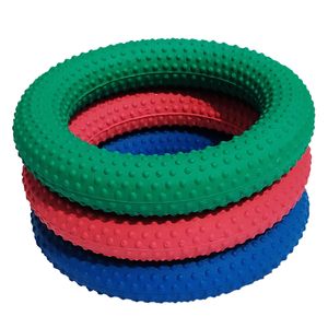 ห่วงยางเทนนิโกอิท6วงหลากสีห่วงออกกำลังกายเพื่อความบันเทิงและกีฬาที่หลากหลายแพ็กแบบเรียบ - Product Image 1