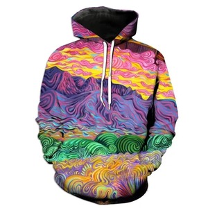 Sweatshirts à capuche style fleur sauvage marguerite graphique femmes manches longues automne à capuche Vintage fleur tendance mode avec poche - Product Image 6