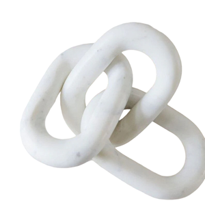 โซ่หินอ่อนที่เน้นเสียงเป็นมิตรกับสิ่งแวดล้อมสำหรับตกแต่งบ้านที่หรูหราโซ่เชื่อมโยงที่มีคุณภาพสำหรับการตกแต่งภายในที่สวยงามสำหรับการส่งออก - Product Image 6