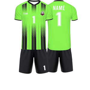 Maillots de football pour hommes ensemble de maillots de football vierges chemises de football uniformes de football pour garçons vêtements de football respirant mode personnalisée - Product Image 1