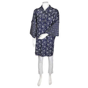 Traje de dos piezas estampado para mujer - Azul marino - Azul marino/Azul - Product Image 3