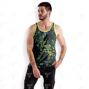 Camiseta Deportiva sin Mangas para Hombre al por Mayor, para Gimnasio, Entrenamiento, Secado Rápido - Product Image 5