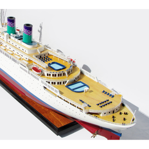 OCEANICC barcos modelo náutico de madera/cruceros/artesanía pintada para decoración/regalo de alta calidad - Product Image 5