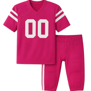 ชุดอเมริกันฟุตบอลแขนสั้นแบบมืออาชีพ ยอดนิยม รับสั่งทำพิเศษ พิมพ์ลายได้ วัสดุคุณภาพทนทาน ชุดกีฬา - Product Image 1