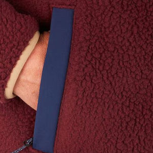 เสื้อแจ็คเก็ตกันลมใส่ได้ทั้งชายและหญิง, เสื้อกันลมใส่ได้ทั้งชายและหญิงผ้าแคนวาสปกแมนดารินมีฮู้ดกันน้ำ - Product Image 3