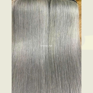 Extensions de cheveux humains à clips, cheveux vietnamiens alignés sur les cuticules, fabriquées avec une technologie russe pour des solutions durables - Product Image 4