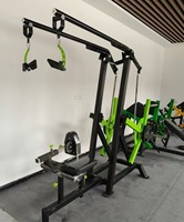 Machine de tirage vertical double indépendante BN, appareil d'entraînement pour les pectoraux et les rhomboïdes, équipement de renforcement du dos pour studio de physiothérapie et salle de sport professionnelle