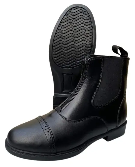 Professional equestrian boots Horse riding ankle boots for boys and girls Synthetic horse riding boots