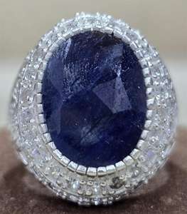 925 Sterling Silver Excellent Quality Handmade Designer <b>Ring</b> Eternity Vermeil <b>Amethyst</b> Gemstone Latest Trendy Classic Style - Product Image 1