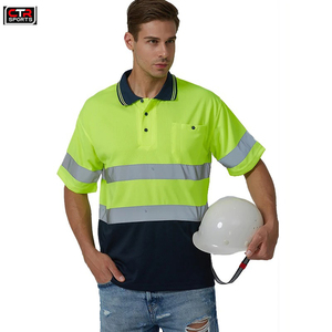 2024 ODM/OEM chemise polo haute visibilité pour hommes personnalisable meilleure conception haute visibilité réfléchissante imperméable grande taille Options chaudes - Product Image 4