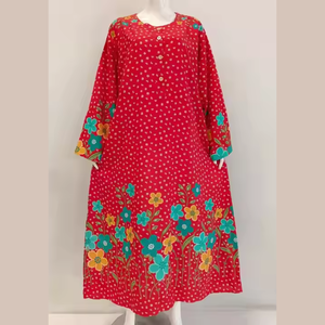 ชุดสวดมนต์แขนยาวผ้าเรยอนอาบายาสำหรับผู้หญิงทันสมัยเรียบง่ายแฟชั่นมุสลิมใหม่ล่าสุดสำหรับการสวดมนต์ตอนเย็น - Product Image 6