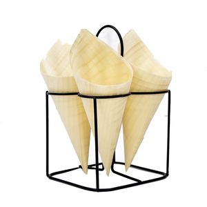 Support pour cornet de glace en métal Support pour crème glacée fait main d'excellente qualité Support pour crème glacée de luxe de table dernier cri - Product Image 3