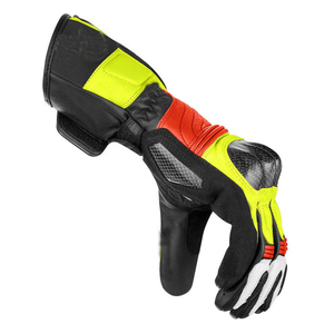 Dernier modèle Gants d'équitation de course de moto respirants et confortables, antidérapants, en cuir pour l'hiver, poignées quotidiennes - Product Image 3