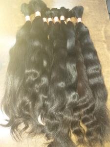 Pelo rizado natural indio de alta calidad, precio de fábrica, descuento Cabello humano 100% virgen indio, sin procesar, a granel - Product Image 6