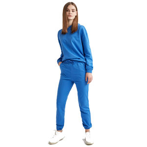 Conjunto de moda para mujer con logotipo personalizado, opción multicolor disponible, traje de jogging de algodón de lana gruesa con logotipo personalizado, conjunto de chándal para mujer, conjunto de 2 piezas DIY - Product Image 5