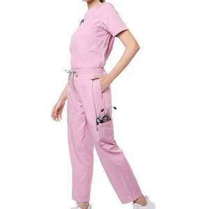 Uniformes Médicos Ecológicos Personalizados al por Mayor, Conjuntos de Uniforme Médico, Traje Deportivo, Tejido de Punto, Material Personalizado de Alta Calidad - Product Image 5