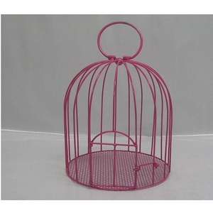 Mejor Venta de jaula para pájaros para mascotas Alambre de Metal de hierro con Color personalizado jaula para mascotas Casa de pájaros hamaca colgante pájaro grande - Product Image 6