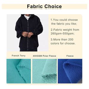 Wholesale Custom <b>Masked</b> Hoodie Oversized Streetwear zip up Sweatshirt with <b>Face</b> Cover Unisex Fashion Hoodie 100% Cotton - Product Image 4