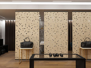 Panel Acústico Decorativo, Biombo Colgante <span class=keywords><strong>para</strong></span> Espacios Interiores Modernos, Separador de Ambientes - Product Image 1