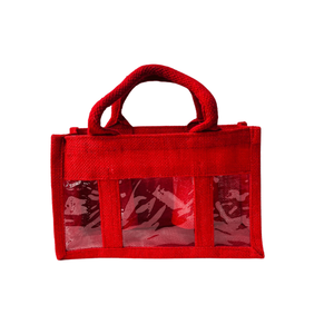 Sac cadeau en jute fabriqué à la main idéal pour les cadeaux de retour de cadeaux personnels fêtes mariages et solutions d'emballage écologiques - Product Image 4