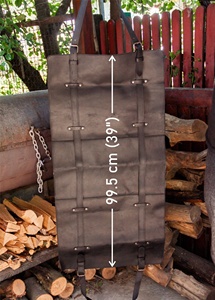 Porte-bois en cuir bûche bois fourre-tout bois de chauffage sac à bûches accessoires bois arbre support LLR-0005 - Product Image 3