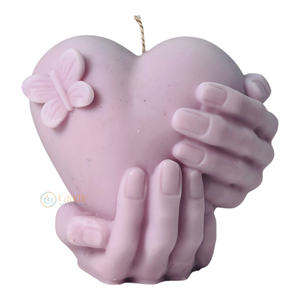 Heart Butterfly Design Soy Wax <b>Candles</b> Unique <b>Novelties</b> for Festivals Weddings Christmas & Bars for Holiday Decor - Product Image 1