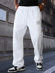 2025 nuevos pantalones de la mejor calidad para hombres y ropa de primavera y verano y nuevos pantalones de chándal y pantalones de color sólido para hombres OEM - Product Image 2