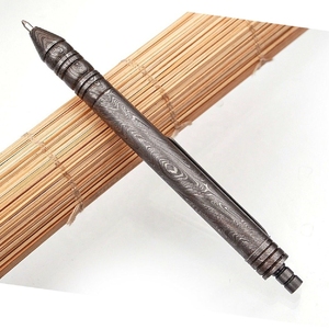 Papelería de oficina personalizada de gama alta de negocios de Metal de acero inoxidable pluma de Damasco en alta calidad - Product Image 4