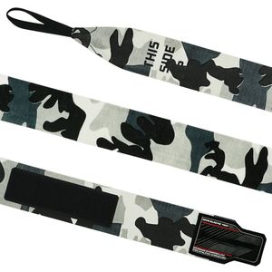 Alta calidad, transpirable, ecológico, duradero, entrenamiento físico, envolturas de mano, logotipo personalizado, diseño impreso, muñequera de algodón, gimnasio - Product Image 2