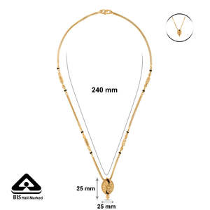 Mangalsutra Tradicional de Oro - Joyería Coleccionable Cultural - Product Image 6