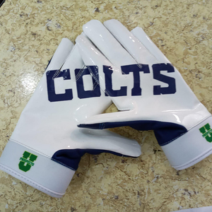 Guantes de fútbol americano personalizados unisex para adultos, fabricante de diseño transpirable, camiseta de fútbol americano de talla grande con estampado de características - Product Image 1