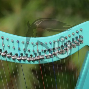 26-string Celtic đòn bẩy đàn hạc dân gian đàn hạc âm nhạc Irish | handmade chất lượng cao sồi gỗ Nylon Dây đàn <span class=keywords><strong>Guitar</strong></span> | bao gồm thực hiện - Product Image 3