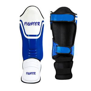 <b>Muay</b> <b>Thai</b> <b>Shin</b> Protection <b>Guards</b> Protective Gear Vintage Kick Boxing Gear for Professional and Training for Knee Protection - Product Image 3