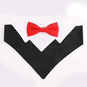 Accessoire de costume pour chien, faux collier, nœud papillon - pour occasions spéciales - Product Image 6