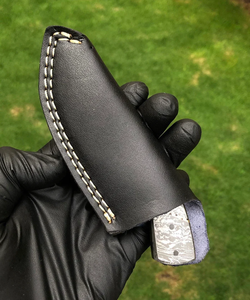Cuchillo de Caza de Acero de Damasco Personalizable de Fábrica OEM, Alta Calidad, Hoja 100%, Alta Durabilidad, Garantía de 3 Años, Mango Personalizado - Product Image 5