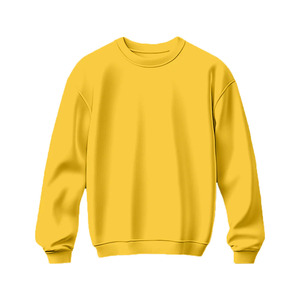 Sudadera de Cuello Redondo para Hombre, Premium, 100% Algodón, Felpa, Ecológica, Transpirable, Diseño Estampado en Relieve, Logotipo Frontal, 240g - Product Image 1