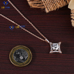 จี้ EF-VS สีโรสโกลด์ทรงกลม labstone 1.47 TDW พร้อมใบรับรอง IGI สำหรับงานเลี้ยงและของขวัญ - Product Image 4